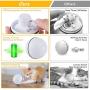 Domgoopet Interactive Cat Toys Ball, Self Rotating Cat Toy, Newest Version USB Rechargeable Pet Toy,Buit-in Spinning LED Light, Stimulate Hunting Instinct for Your Cat/Kitty/Kitten/Pets