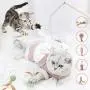 ocijf179 Cat Toy Pet Cat Kitten Feather Bell Mouse Fish Teaser Play Stick Wand Interactive Toy - Random Color Ball# ocijf179 Cat Toy Pet Cat Kitten Feather Bell Mouse Fish Teaser Play Stick Wand Interactive Toy - Random Color Ball#