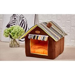 Dog House Soft Indoor Small Medium Large Dog Houses, Pets Sponge Material Portable and Great for Transportation and Short outings
