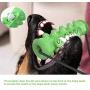 CHZHENG Dog Chew Toothbrush, Double Sucker Pull Rope Dog Toy Dog Teeth Cleaning Massager for Puppy Small Large Dog Teeth Cleaning/Chewing/Playing/Treat Dispensing
