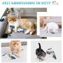 Electric Flopping Fish Cat Toy, USB Rechargeable Realistic Moving Fish Funny Interactive Toy Simulation Fish for Pet Cat Kitten Chewing Kicking Perfect for Having Fun Exerciser Playing
