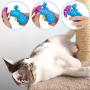 Green-Home Cat Fetch Toy - Pet Training Exercise Chaser Tool - Cat Fetch Tracks Toys 5 Colors Flying Propellers - Funny Interactive Toy for Kitten Fetching Chasing & Exercising Needs