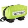 Pet Dreamland Dog Waste Bag Dispenser - Poop Bag Dispenser for Leash - Includes one Free Roll of Doggie Poop Bags - Zippered Pouch, Hook&Loop Straps and Carabiner Clip for Easy Carry (Green)