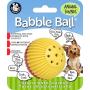 Pet Qwerks Animal Sounds Babble Ball Interactive Dog Toy, Makes Barnyard & Jungle Sounds When Touched