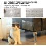 eecoo Anti Scratch Cat Tape, Cat Training Tape Furniture Protectors Transparent Cat Scratch Deterrent Tape for Couch Door