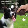 Squeaky Dog Toys for Aggressive Chewers,Interactive Puppy Toys Ball with Squeaker, Almost Indestructible and Durable Pet Chew Toy for Medium and Large Breed 