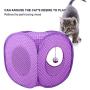 Sheens Cat Tunnel, Oxford Waterproof Dot Tent Foldable Pop-up Cat Cube Tent Hide Tunnel Indoor Outdoor Interactive Toys for Cats Kitten Kitty