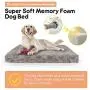 MIXJOY Memory Foam Dog Bed for Small Medium Large Extra Large Dogs, Soft Calming Pet Bed, Orthopedic Joint Relief, Outdoor & Crate, Removable Washable Cover, Anti-Slip Dog Cushion MIXJOY Memory Foam Dog Bed for Small Medium Large Extra Large Dogs, Soft Calming Pet Bed, Orthopedic Joint Relief, Outdoor & Crate, Removable Washable Cover, Anti-Slip Dog Cushion