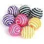 Pudwy Random Color Cat Play Toy Straw Cat Pet Rope Weave Ball Forecast Ball Pet Ball Product Pet Toys