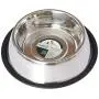 Iconic Pet 12 Cup Stainless Steel Non-Skid Pet Bowl for Dog Or Cat, 96 oz