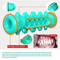 Terunat Indestructible Dog Toys Pet Anxiety Chewing Dog Toy Stick Made of Natural Rubber.