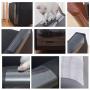 Senna Kang Cat anti-scratch tape (4-piece set), Cat Furniture protector, transparent training tape, protecting furniture, sofa, cushion, wall, mattress, car seat, door, XL (17.7 x 11.8 in), 20 screws