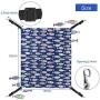 PERSUPER Cat Hammock Bed Comfortable Hanging Adjustable Pet Hammock Bed for Cats/Small Dogs/Rabbits/Other Small Animals