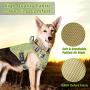 WINSEE Tactical Dog Harness for Large Dogs, Working Dog MOLLE Vest with Handle and Loop Panels, No Pull Front Clip Adjustable Reflective Training Pet Harness for Hiking Hunting