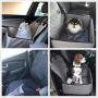 Felicificer Dog Car Seat - 2 in 1 Car Seat Cover for Pets with Waterproof & Nonslip, Removable Cover & Cushion, Perfect for Cars, Trucks and SUVs