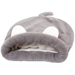 PAWZ Road Cat Sleeping Bag Self-Warming Kitty Sack Grey