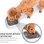 Didog Dog Water Bowls No-Spill Pet Slow Feeder Drink Bowls, Splash Proof & Vehicle Carried Travel Water Bowls, BPA Free Material, 35oz (1L) Drinking for Dogs & Cats