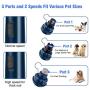 Casfuy Dog Nail Grinder with LED Light - Upgraded 2-Speed Electric Pet Nail Trimmer Powerful Painless Paws Grooming & Smoothing for Small Medium Large Dogs & Cats