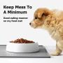 Y YHY Waterproof Pet Food Mat, 24 Inches Large XL Dog Cat Feeding Mat, Non Stick Food Pad Water Cushion, FDA Grade Silicone, Superior Hygiene, Non-Toxic, Hypoallergenic