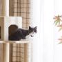 Cat Tree, Cat Tower, 67.3 inches Multi-Level Kitten Play House Furniture, with 2 Spacious Condo, Sisal Scratching Posts and Dangling Balls, for Cat Indoor Relaxing