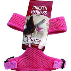 Valhoma Chicken Harness Hen Size - Plus 6 FT Matching Chicken Leash