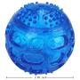 Julyfox Pet Balls for Dog Squeaky Fetch Ball Toys Durable Chew Toy with Squeaker Bulk for Dog Small/Medium Pack