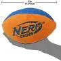 Nerf Dog Trackshot Football Dog Toy, Lightweight, Durable and Water Resistant, 7 Inches for Medium/Large Breeds, Two Pack, Green/Blue and Orange/Blue Nerf Dog Trackshot Football Dog Toy, Lightweight, Durable and Water Resistant, 7 Inches for Medium/Large Breeds, Two Pack, Green/Blue and Orange/Blue