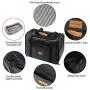 morpilot Pet Travel Carrier Bag, Portable Pet Bag - Folding Fabric Pet Carrier, Travel Carrier Bag for Dogs or Cats, Pet Cage with Locking Safety Zippers, Foldable Bowl, Airline Approved morpilot Pet Travel Carrier Bag, Portable Pet Bag - Folding Fabric Pet Carrier, Travel Carrier Bag for Dogs or Cats, Pet Cage with Locking Safety Zippers, Foldable Bowl, Airline Approved