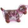 Topsung Dog Raincoat Waterproof Puppy Jacket Pet Rainwear Clothes for Small Dogs/Cats