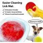 2 Pack Dog Lick Mat with Scrub Pad - Lick Mat for Dogs with Strong Suction - A Challenging Dog Lick Pad for Large and Small Dogs - Our Dog Licking Mat is a Lick Bowl Helpful for Bathing 2 Pack Dog Lick Mat with Scrub Pad - Lick Mat for Dogs with Strong Suction - A Challenging Dog Lick Pad for Large and Small Dogs - Our Dog Licking Mat is a Lick Bowl Helpful for Bathing