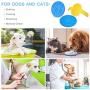 PuppyDoggy 2 Pack Dog Lick Mat for Dogs Silicone Slow Feeder Mat Super Suction Dog Bath Distraction Device Peanut Butter Lick Pad for Bathing Grooming Training