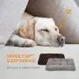 Auboa Dog Crate Bed with Cotton Cushion, Plush Ombré Swirl Kennel Mat for Small, Medium, Extra Large Pet Auboa Dog Crate Bed with Cotton Cushion, Plush Ombré Swirl Kennel Mat for Small, Medium, Extra Large Pet