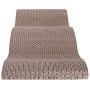 JIKLLSJID Multifunction Cat Climb Tree with Cat Scratching Board, Cool Wave-Style Harden Corrugated Paper Pet Cat Toy Cat Claw-Grinding Plate with Catnip Leopard Prin