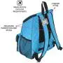 Mobile Dog Gear, Dog Travel Bag, Deluxe Quilted Weekender Backpack, Includes Lined Food Carriers and 2 Collapsible Dog Bowl