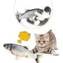 pawstrip Electric Moving Fish Cat Catnip Toy, Realistic Plush Simulation Electric Wagging Fish Cat Kicker Toys for Pet Cat Kitten, Funny Interactive Pets Pillow Chew Bite Kick Supplies pawstrip Electric Moving Fish Cat Catnip Toy, Realistic Plush Simulation Electric Wagging Fish Cat Kicker Toys for Pet Cat Kitten, Funny Interactive Pets Pillow Chew Bite Kick Supplies