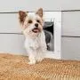 PetSafe Wall Entry Pet Door with Telescoping Tunnel, Small, for Pets Up to 15 Lb., White, Made in the USA PetSafe Wall Entry Pet Door with Telescoping Tunnel, Small, for Pets Up to 15 Lb., White, Made in the USA