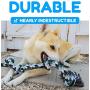 Giant Dog Rope Toy for Extra Large Dogs - 42 Inch Long 6 Knot XXL Dog Rope Toy for XL Dog - Benefits Non-Profit Animal Rescue - Indestructible Dog Toy for Aggressive Chewers and Large Dog Breeds