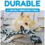 Giant Dog Rope Toy for Extra Large Dogs - 42 Inch Long 6 Knot XXL Dog Rope Toy for XL Dog - Benefits Non-Profit Animal Rescue - Indestructible Dog Toy for Aggressive Chewers and Large Dog Breeds Giant Dog Rope Toy for Extra Large Dogs - 42 Inch Long 6 Knot XXL Dog Rope Toy for XL Dog - Benefits Non-Profit Animal Rescue - Indestructible Dog Toy for Aggressive Chewers and Large Dog Breeds
