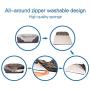 AsFrost Dog Bed, Orthopedic Dog Beds with Removable Washable Cover, Memory Foam Pet Bed for Dogs & Cats, Nonslip Bottom Pet Beds for Sleep