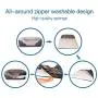 AsFrost Dog Bed, Orthopedic Dog Beds with Removable Washable Cover, Memory Foam Pet Bed for Dogs & Cats, Nonslip Bottom Pet Beds for Sleep