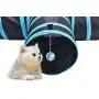 Toonol Foldable 3 Holes Pet Cat Tunnel Toys Indoor Outdoor Pet Cats Training Toy Kitten Rabbit Funny Play Tunnel House Toys Toonol Foldable 3 Holes Pet Cat Tunnel Toys Indoor Outdoor Pet Cats Training Toy Kitten Rabbit Funny Play Tunnel House Toys