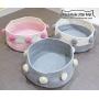 Blackhole Cat Round Bed Basket Nest
