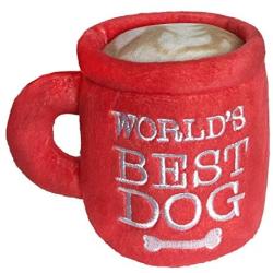 Lulubelles Power Plush Worlds Best Dog-Small