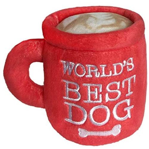 Lulubelles Power Plush Worlds Best Dog-Small