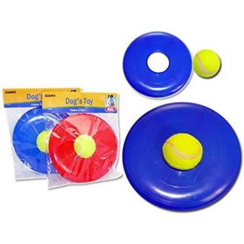 Tennis Ball Dog Toy Sport Disc Pet Park Outdoor Play Toys Camping Beach