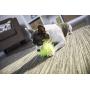 goDog Just For Me Furballz with Chew Guard Tough Plush Dog Toy, Lime, Small
