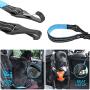 JHMY 1 Packs Dog Seatbelt, Adjustable Dog Leash with Latch Bar Attachment, Car Safety Belt for Medium and Large Dog, Reflective and Heavy Duty Hardware Including Tangle-Free Swivel Attachment.