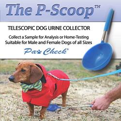 P-Scoop Dog Urine Collector - Telescopic Urine Catcher for Dogs to 29''
