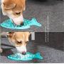 MJEMS Pet Feeder Slow Bowl - Slow Feeder Dog Bowl,Cute Pad for Dog Lick, Dogs & Cats Slow Feeder Lick Mat, Feeding Dish,Pet Boredom Buster & Anxiety Relief, Perfect for Dog Food, Cat Food,