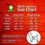 DOCO Athletica Quick FIT Mesh Harness - No Choke, Custom-Fit & Perfect for Small and Medium Sized Dogs